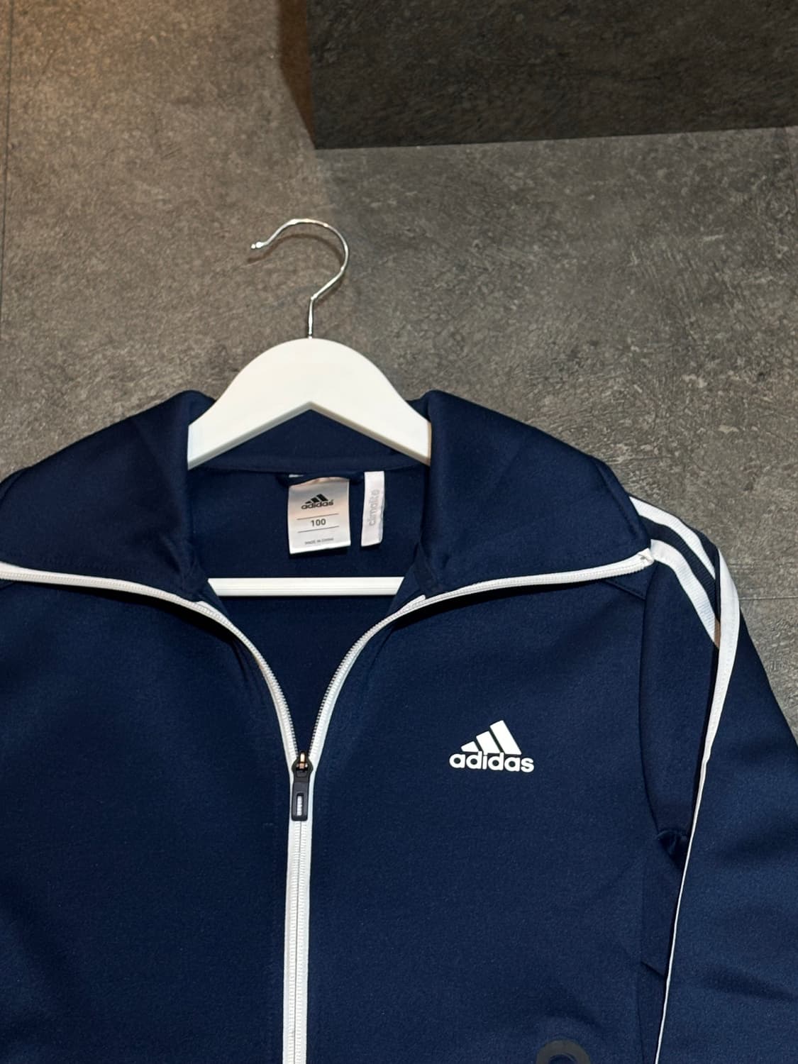 아디다스 트랙탑 져지 네이비 100 상품이미지4