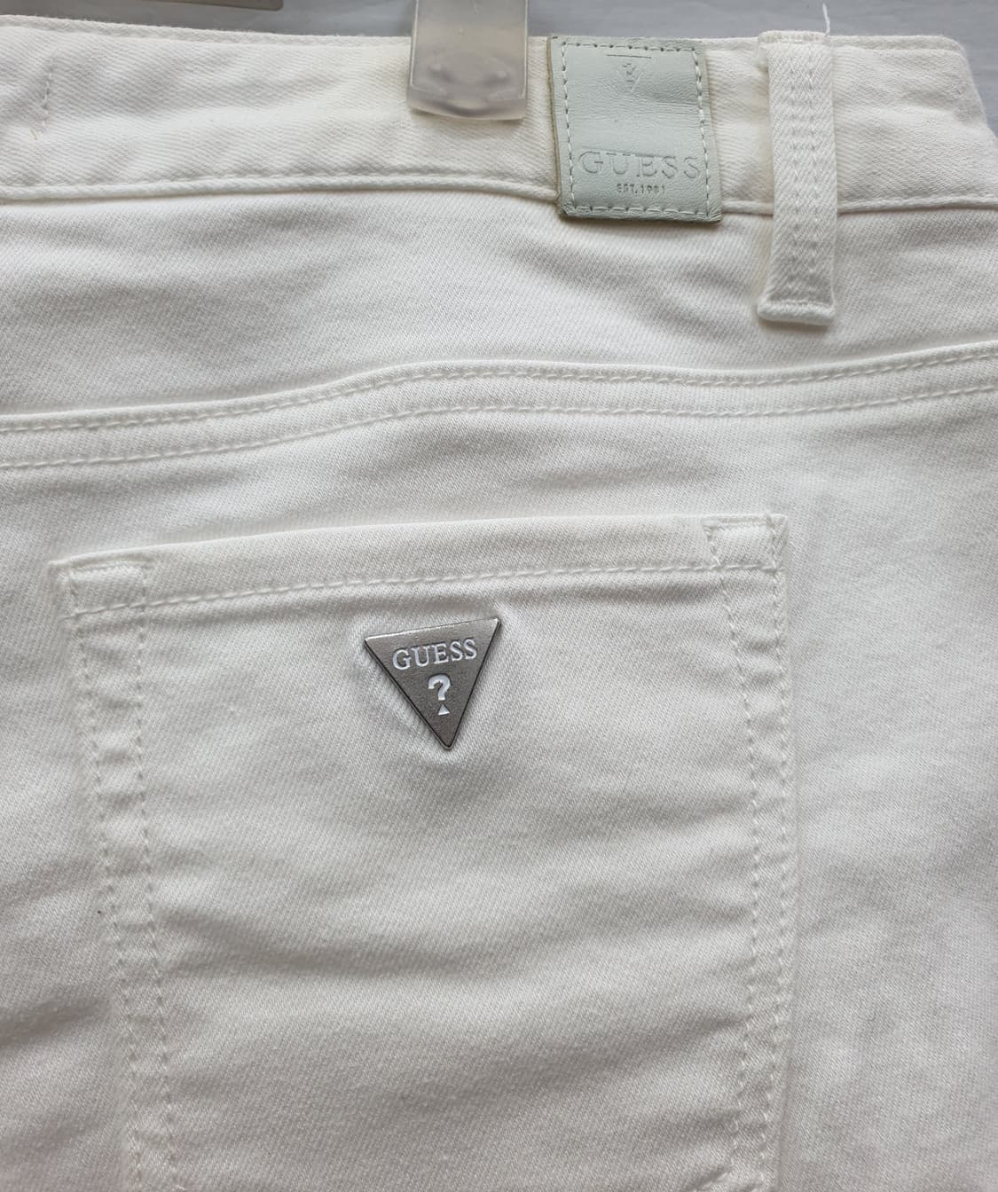 GUESS 여성 크림진 (허리 30) 상품이미지3