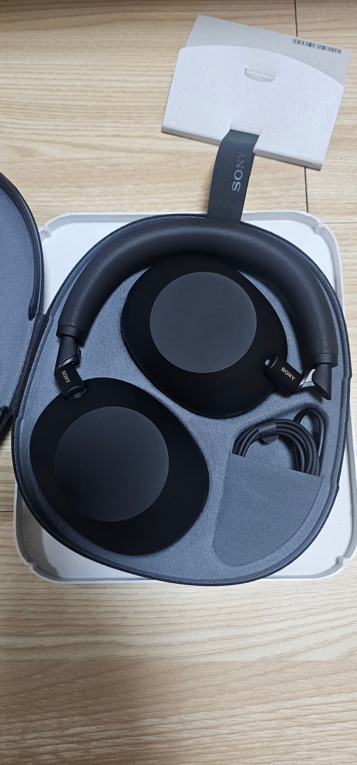 소니 WH-1000XM6 블랙 헤드폰  상품이미지2