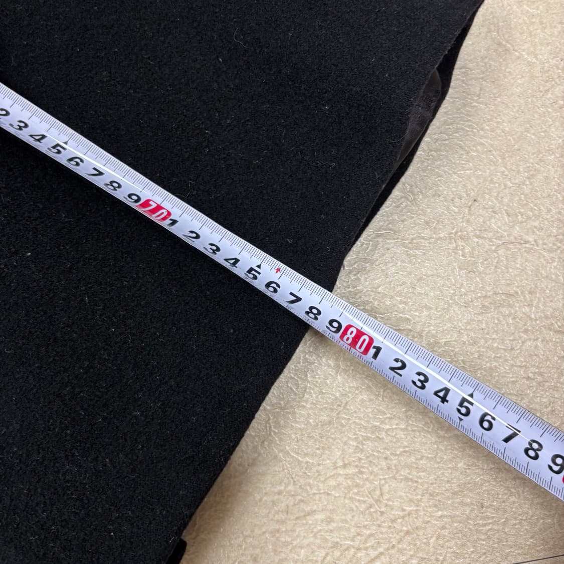 막스마라 후드 퍼 블랙 코트 상품이미지5