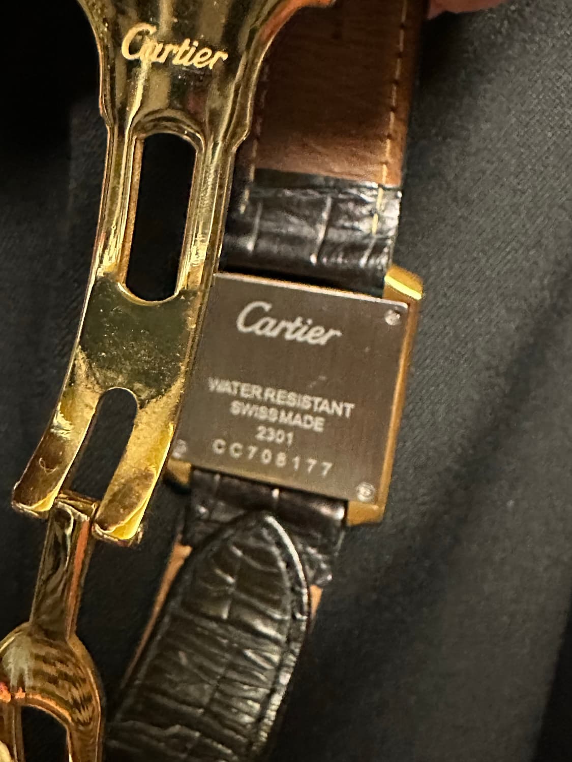 빈티지 까르띠에 워치 상품이미지2