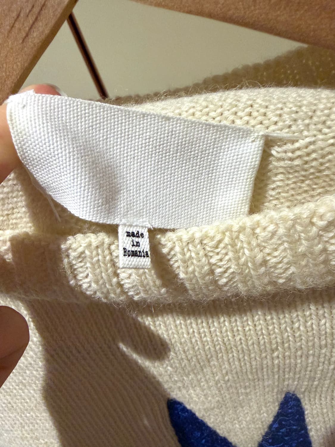 메종 마르지엘라 울니트 아이보리 XL 상품이미지5