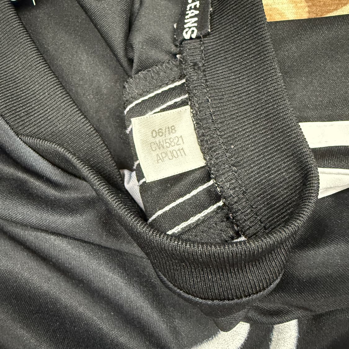 (M)아디다스 유벤투스 풋볼 져지 티셔츠(블랙) 상품이미지3