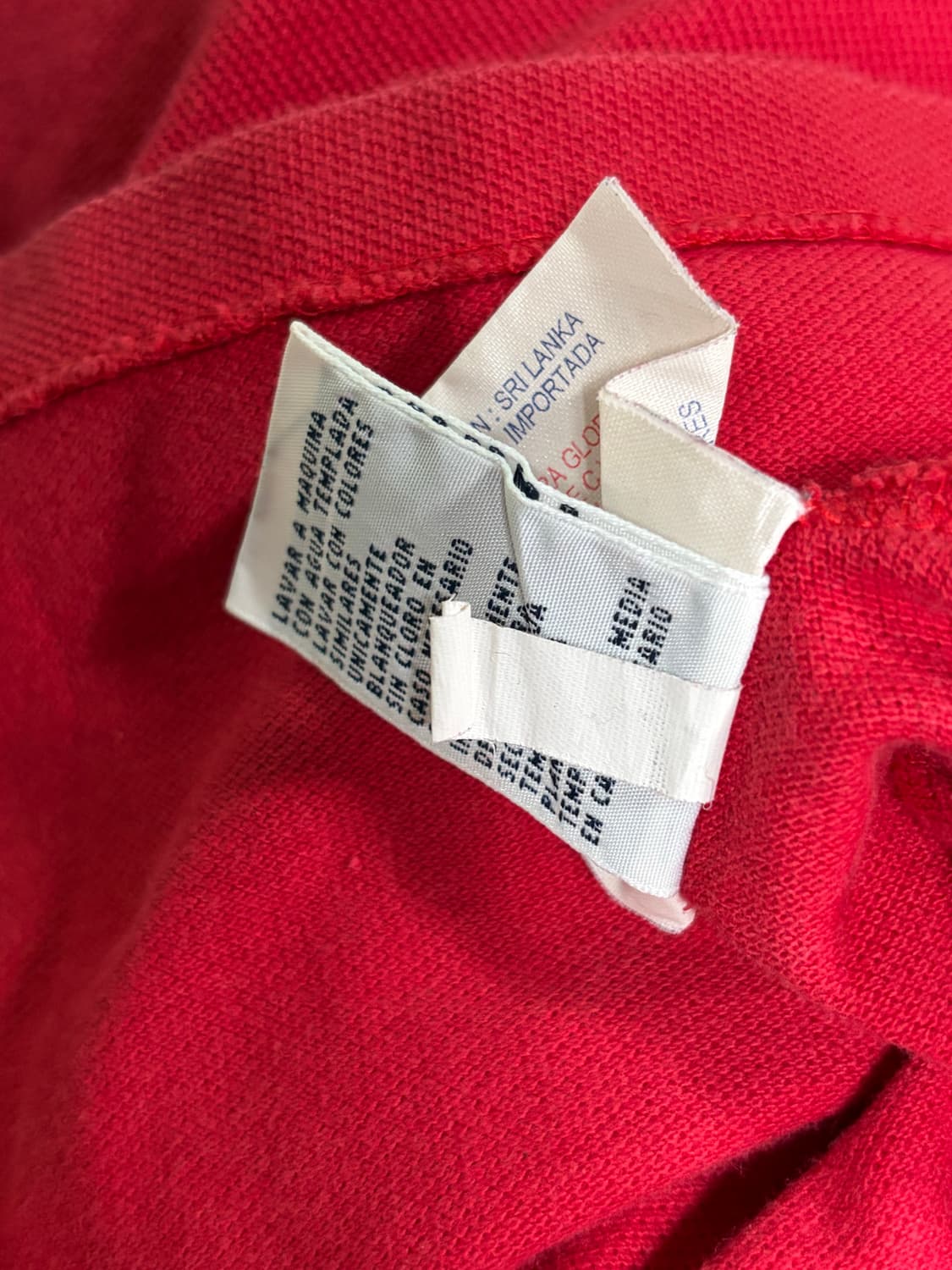 폴로 빅포니 치프키프 레드 반팔 카라 티셔츠 S 상품이미지9