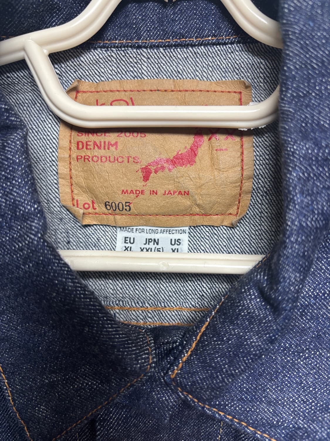 [5] 오어슬로우 타입3 데님 자켓 상품이미지2