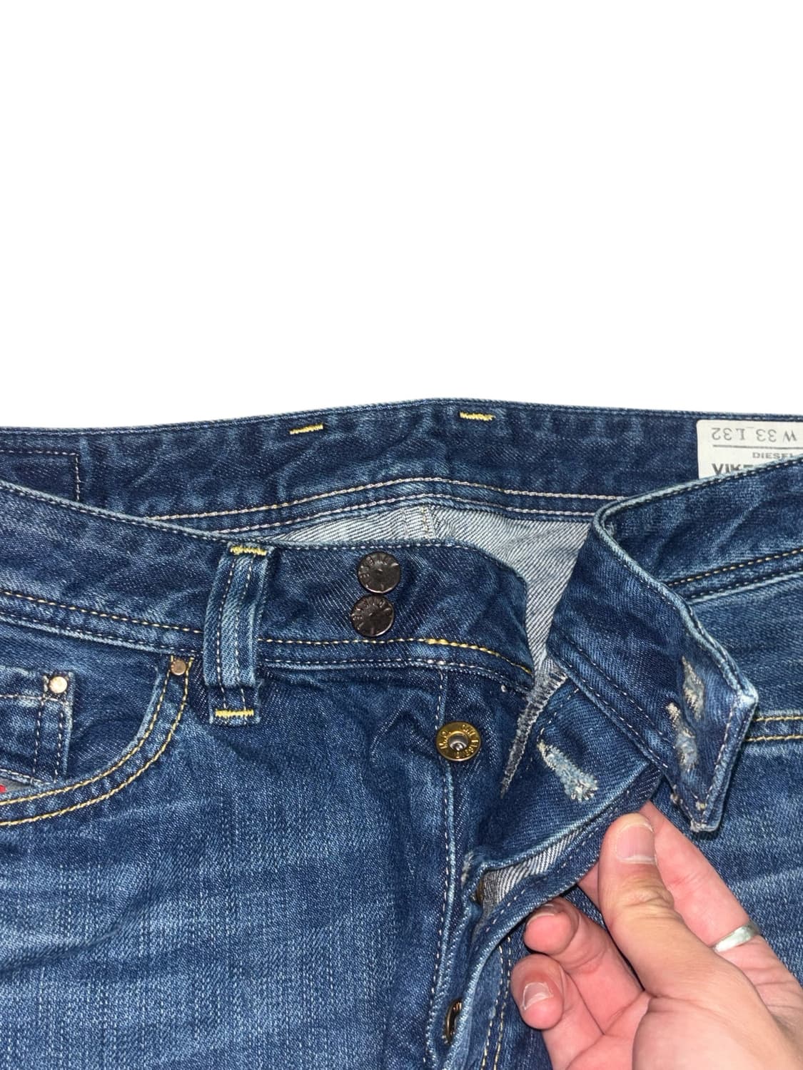 디젤 viker r box 스트레이트 데님 팬츠 상품이미지7