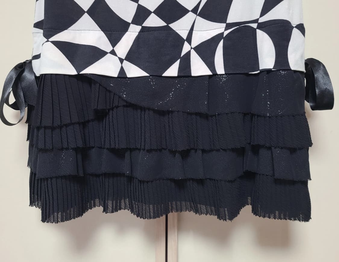 갸루 Y2k ggpx topgirl 패턴 원피스 s 상품이미지3