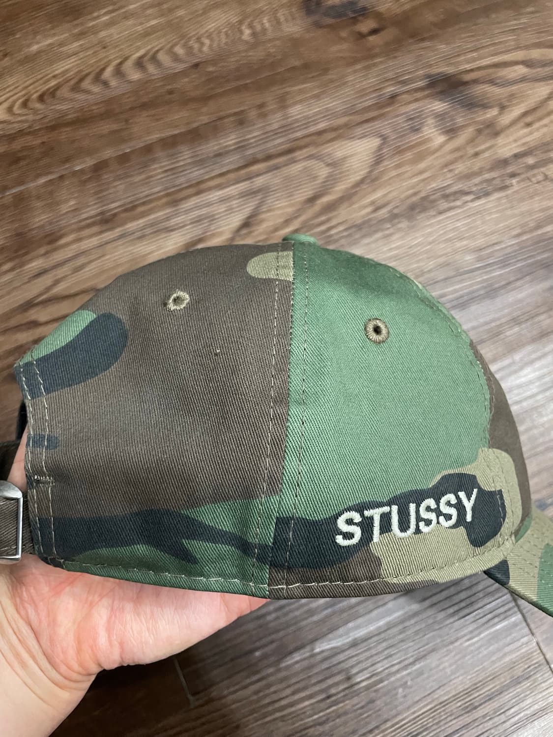 스투시 SS 링크 9트웬티 캡 우드랜드 카모 상품이미지3