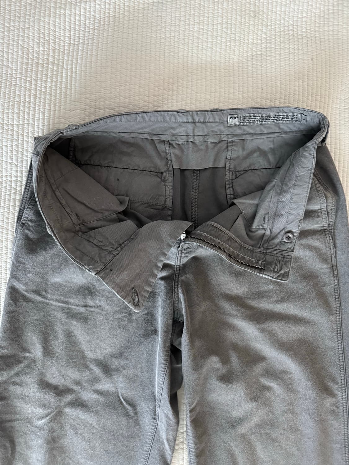 포터리(Pottery)스테디셀러 라이트 몰스킨 루즈드 테이퍼드 팬츠 상품이미지7