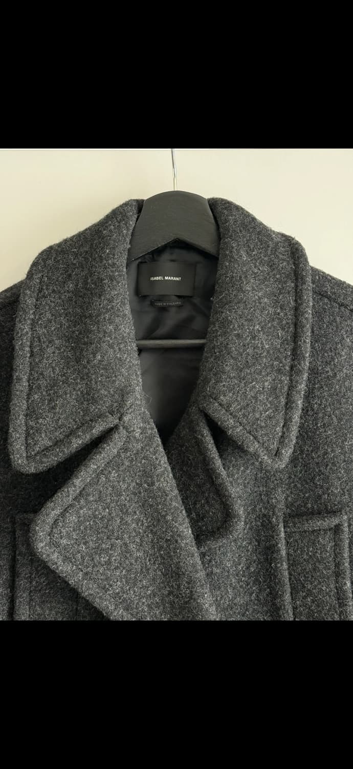 이자벨마랑(Isabel Marant) 울100 오버사이즈핏 코트 상품이미지5