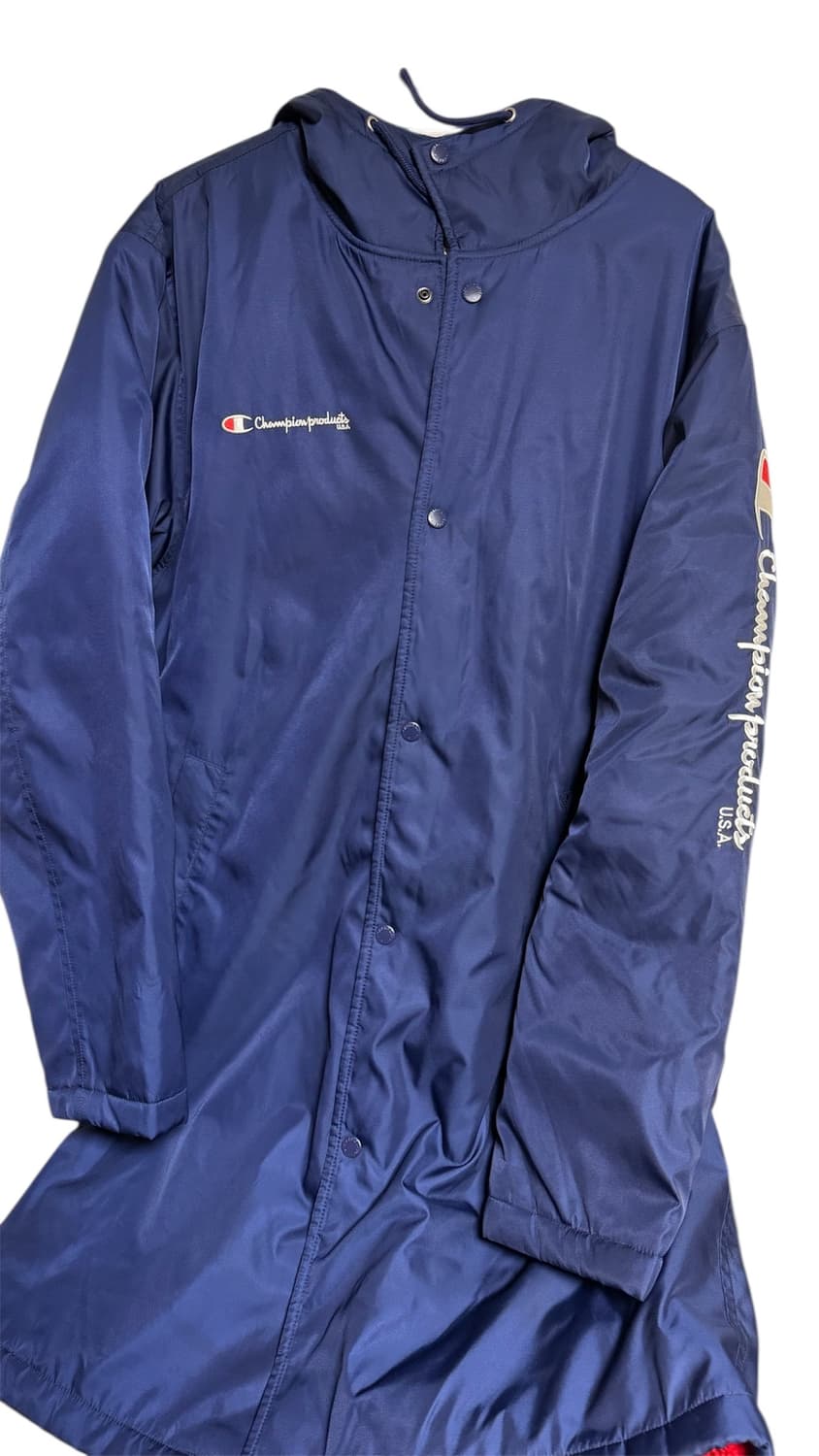 [XL]슈프림 x 챔피온 스타디움 파카 네이비 상품이미지1