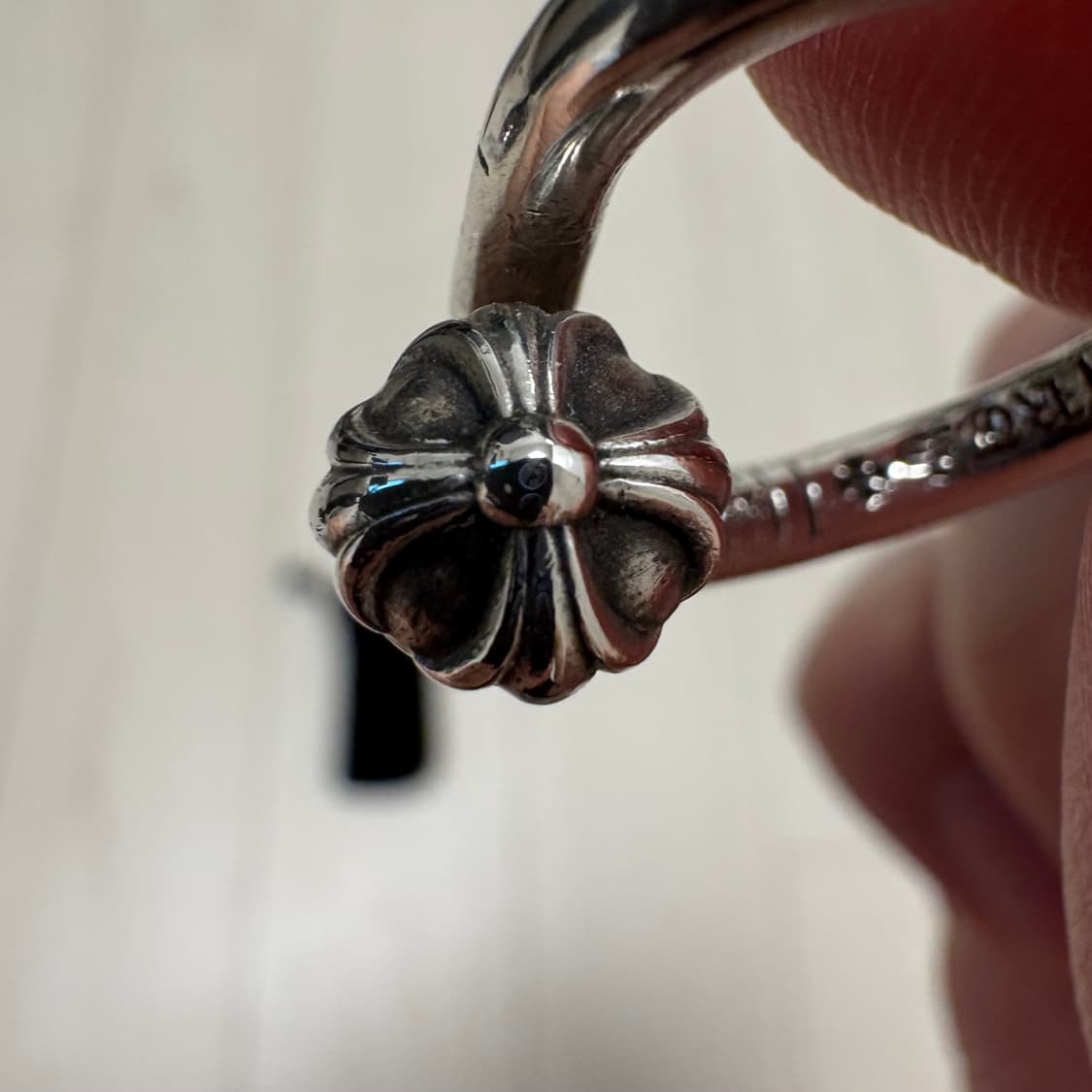 크롬하츠 크로스볼 네일링 반지 us5 상품이미지5