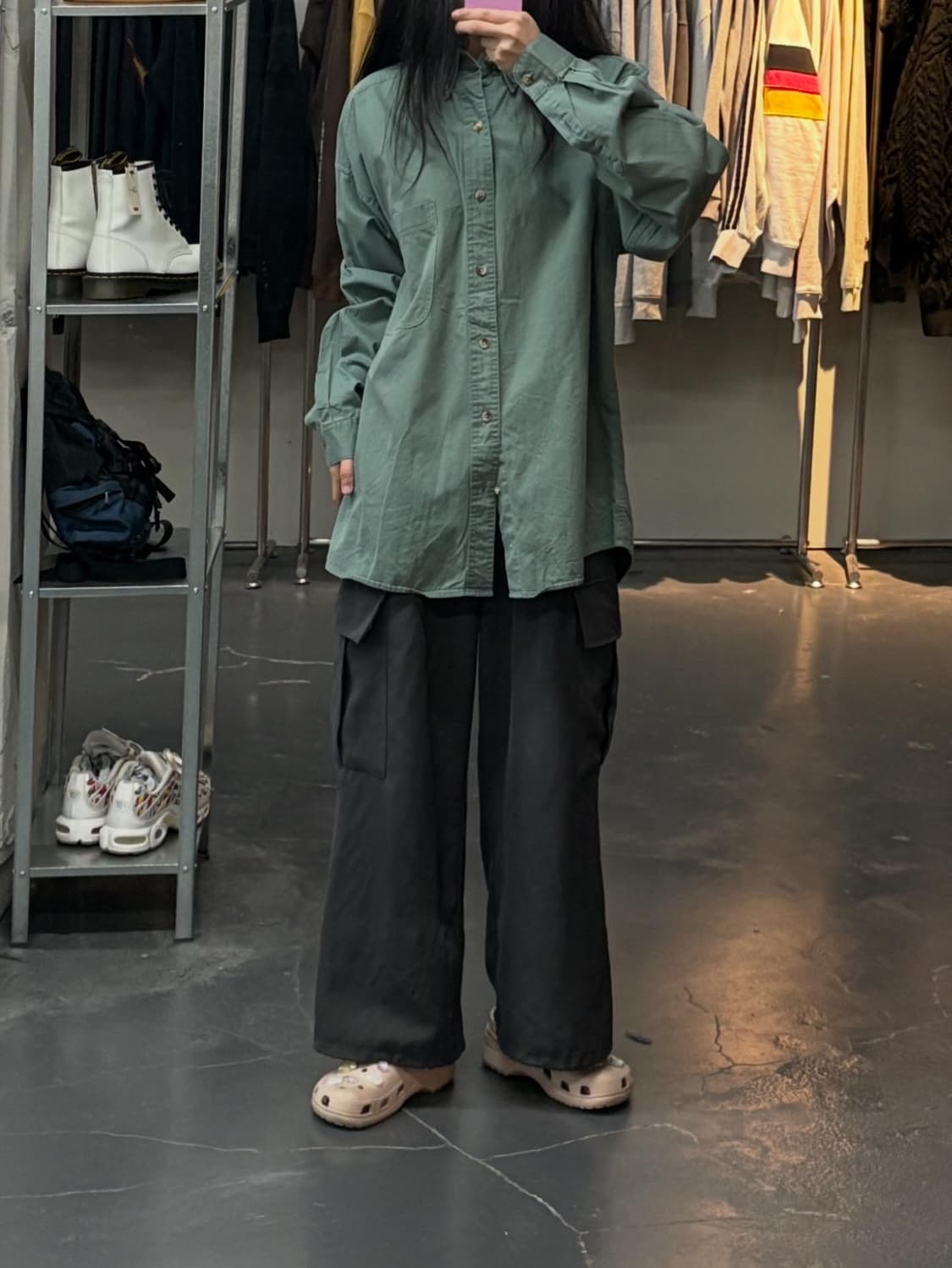 폴로랄프로렌 그린 포켓 셔츠 A2951 상품이미지1