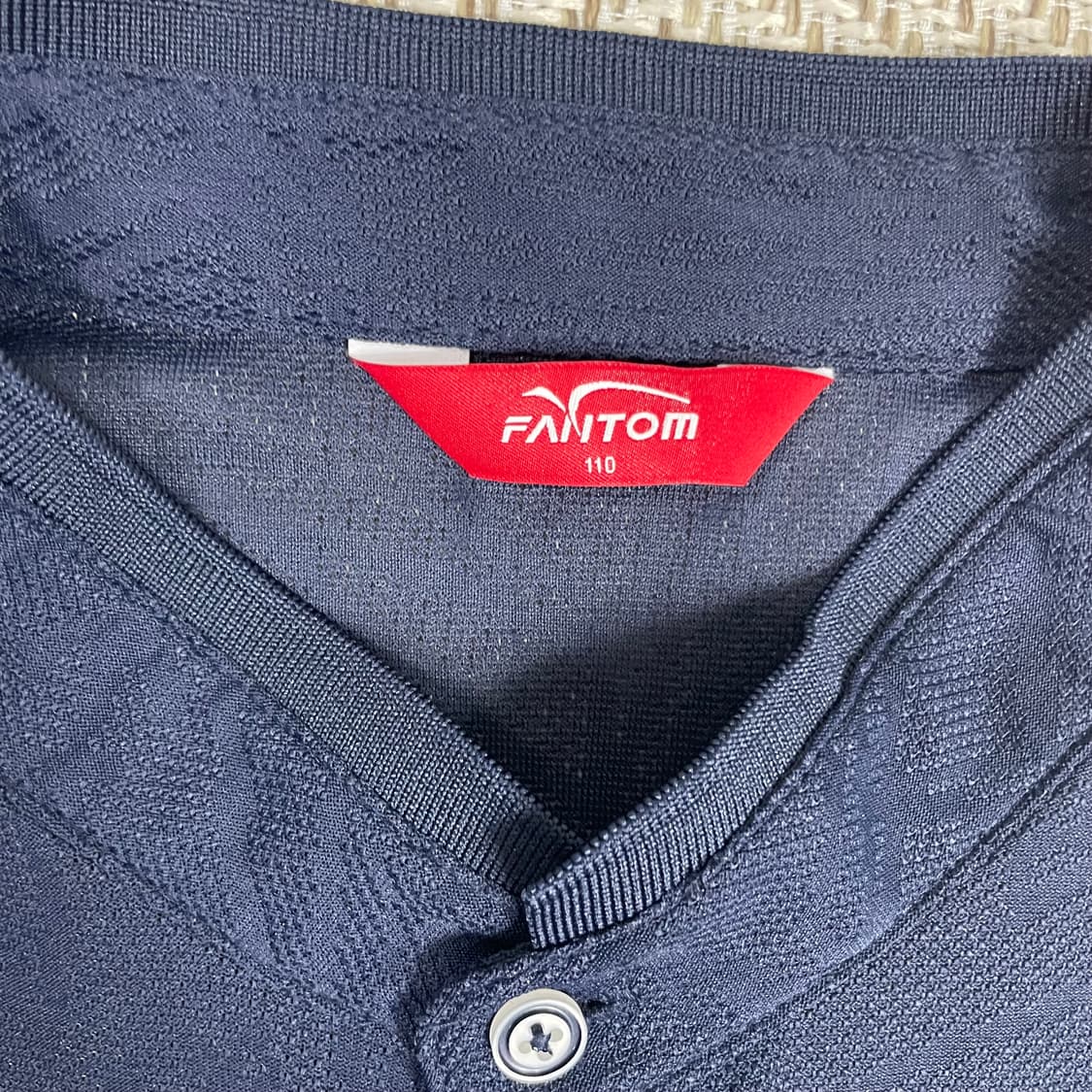 팬텀 골프웨어 네이비 카라티 110 상품이미지3