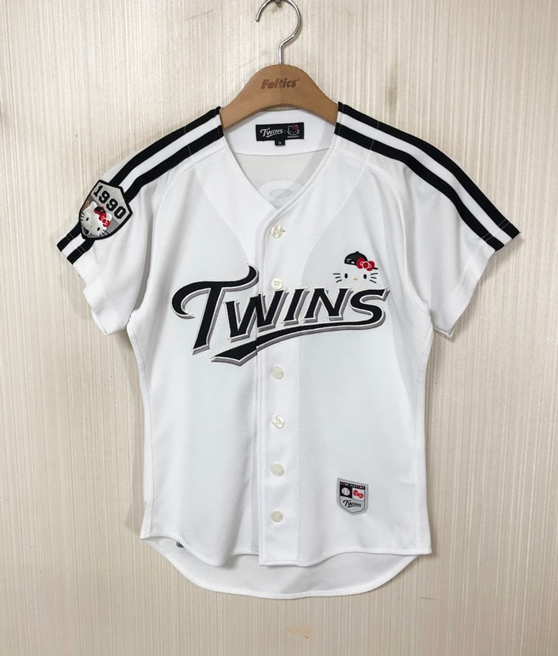 KBO LG트윈스X헬로키티 콜라보유니폼/져지 9호(80) #55 채은성 상품이미지1