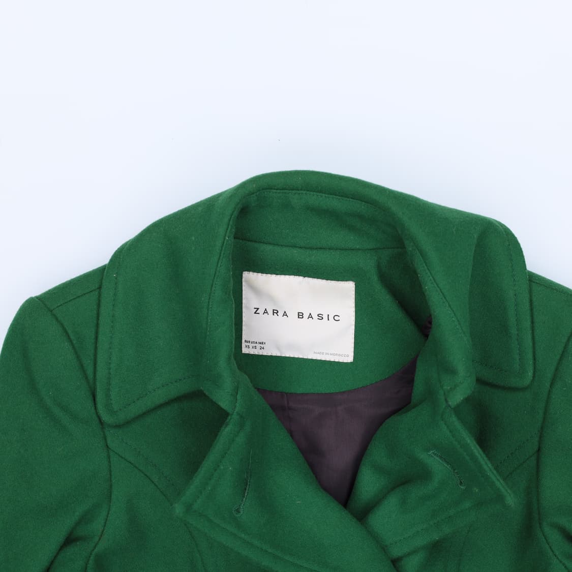 [XS] 자라 베이직 더블 버튼 코트 자켓 1217J2 상품이미지2