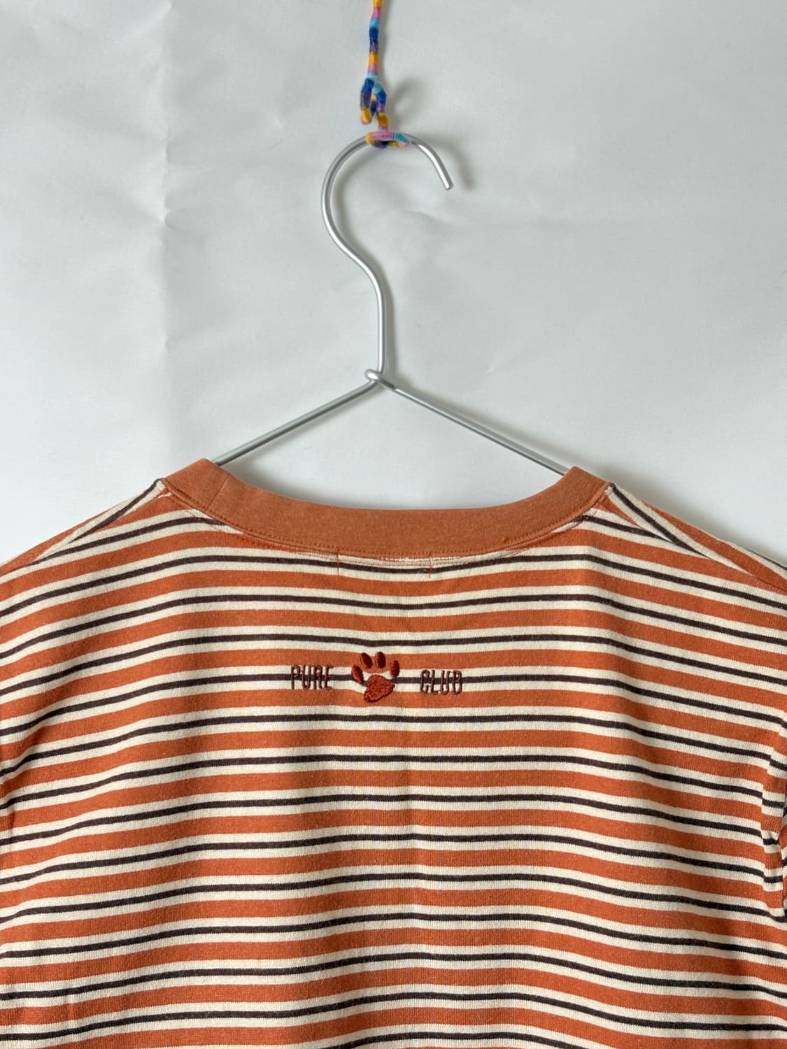 오렌지 퍼피 포우 스트라이프 반팔티 상품이미지7