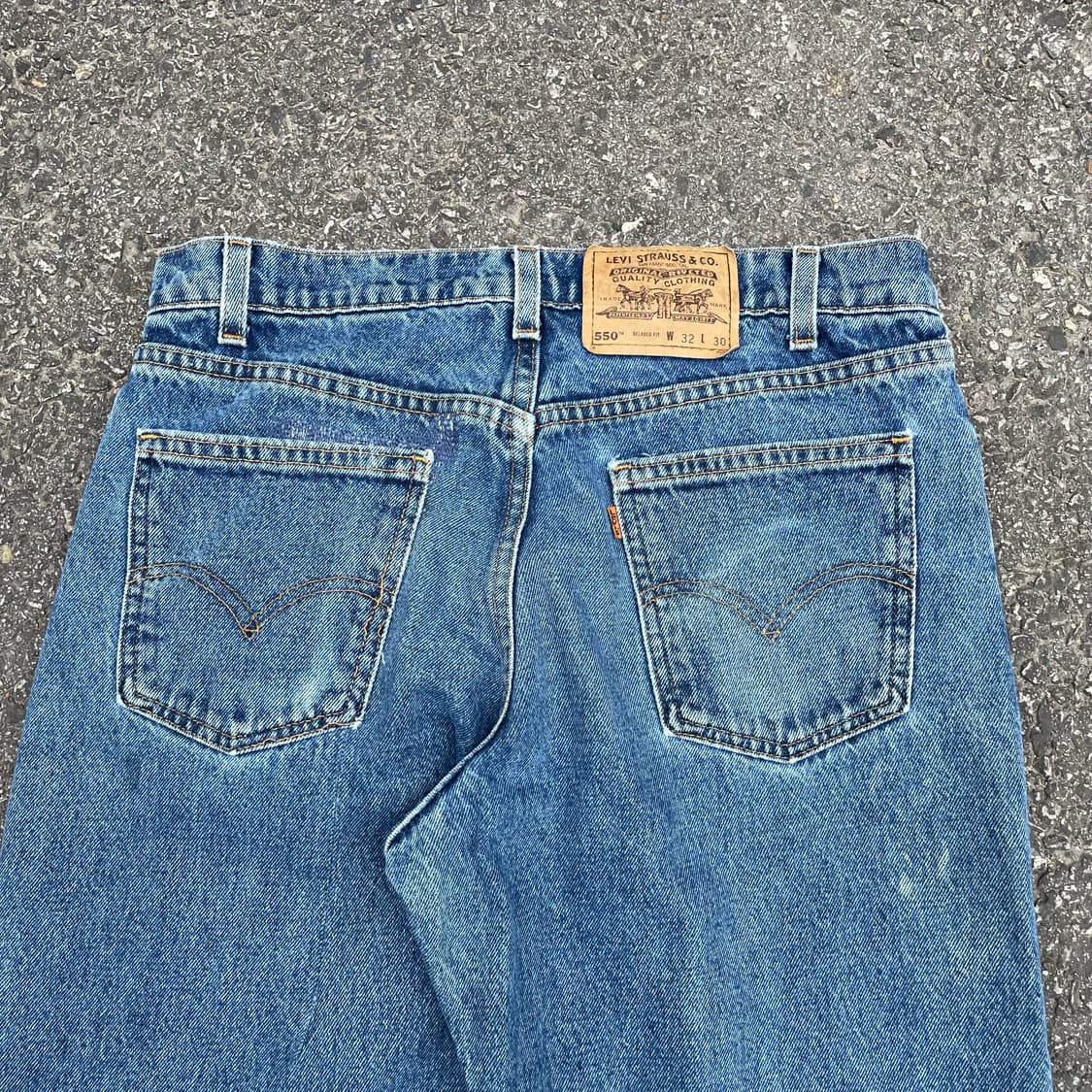 90s 리바이스 550 데님팬츠 오렌지탭 p289  상품이미지9
