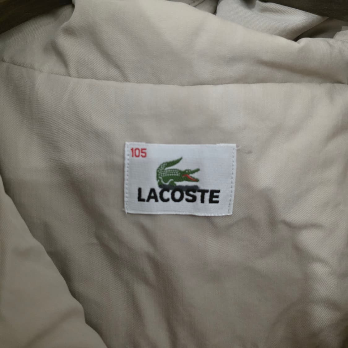 라코스테 오렌지색 후드 자켓 105 상품이미지6