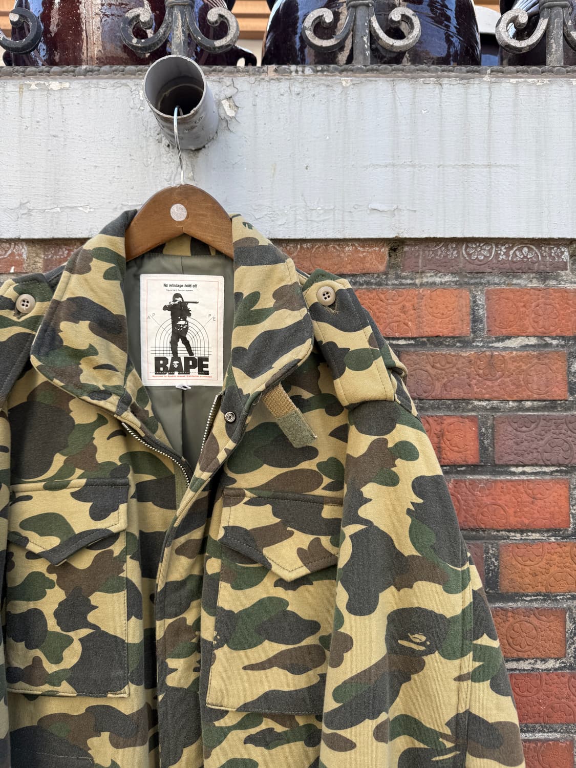 00s 베이프 1st 카모 m-65 필드자켓 L(XL) 상품이미지4