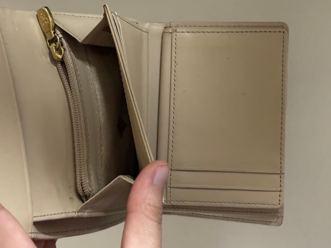 MCM 빈티지 핑크 지갑 상품이미지2