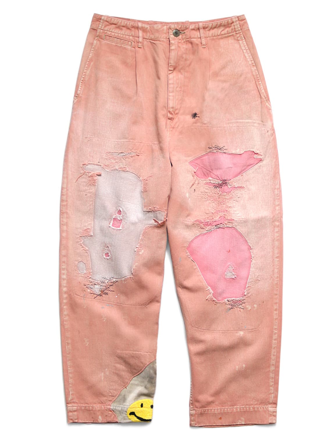 캐피탈 카츠라기 하이웨스트 팬츠 (Pink, 4) 상품이미지1