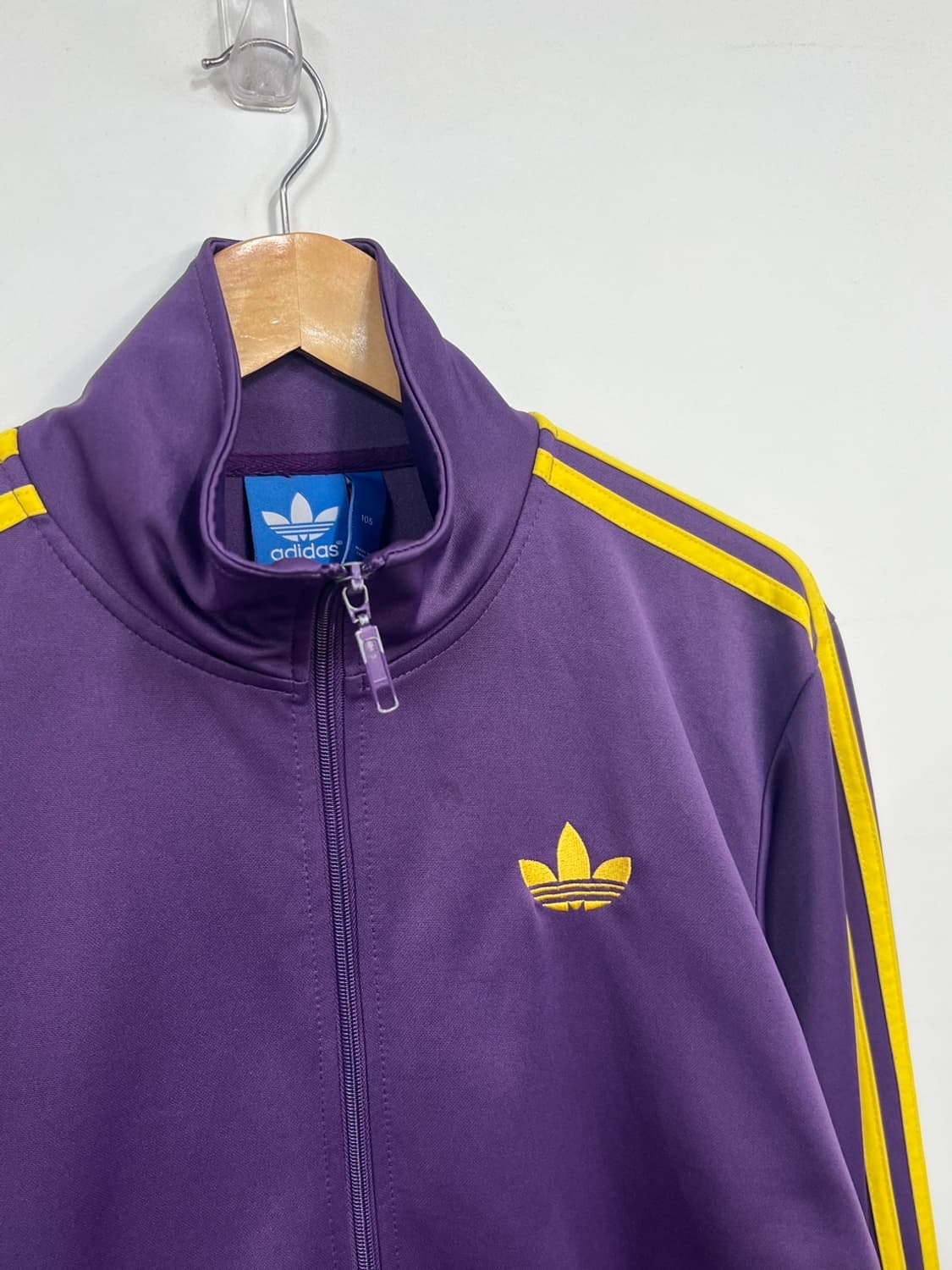 아디다스 3스트립 파이어버드 퍼플 트랙 져지  상품이미지2