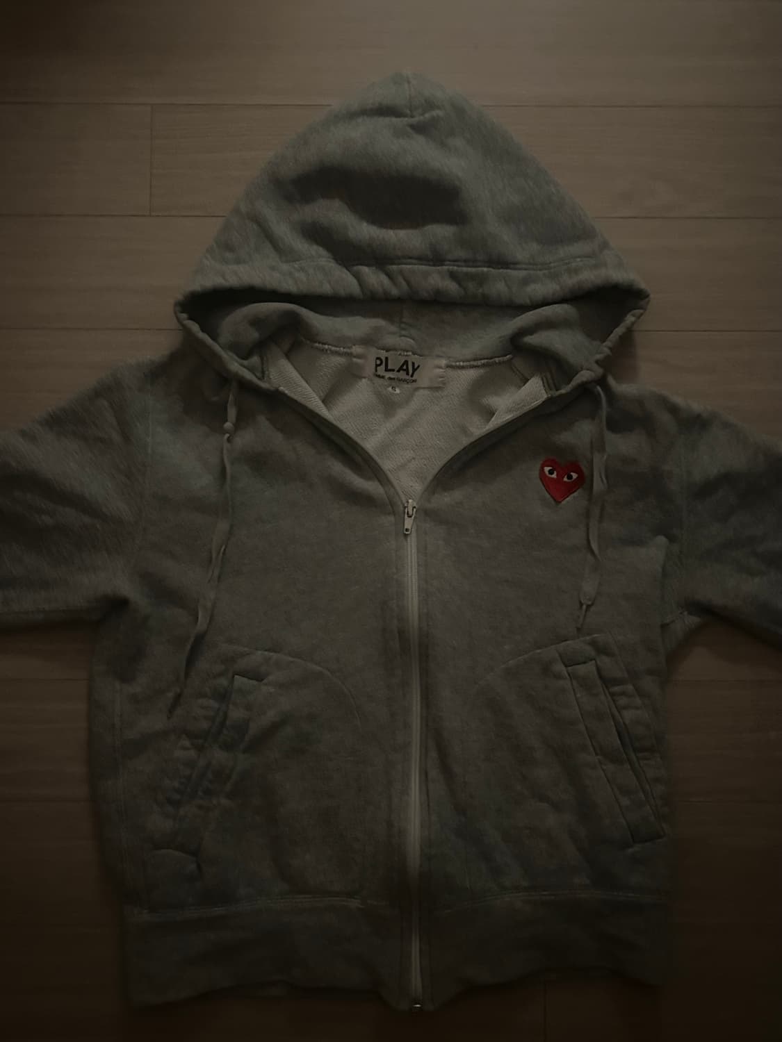 꼼데 후드집업S 상품이미지1