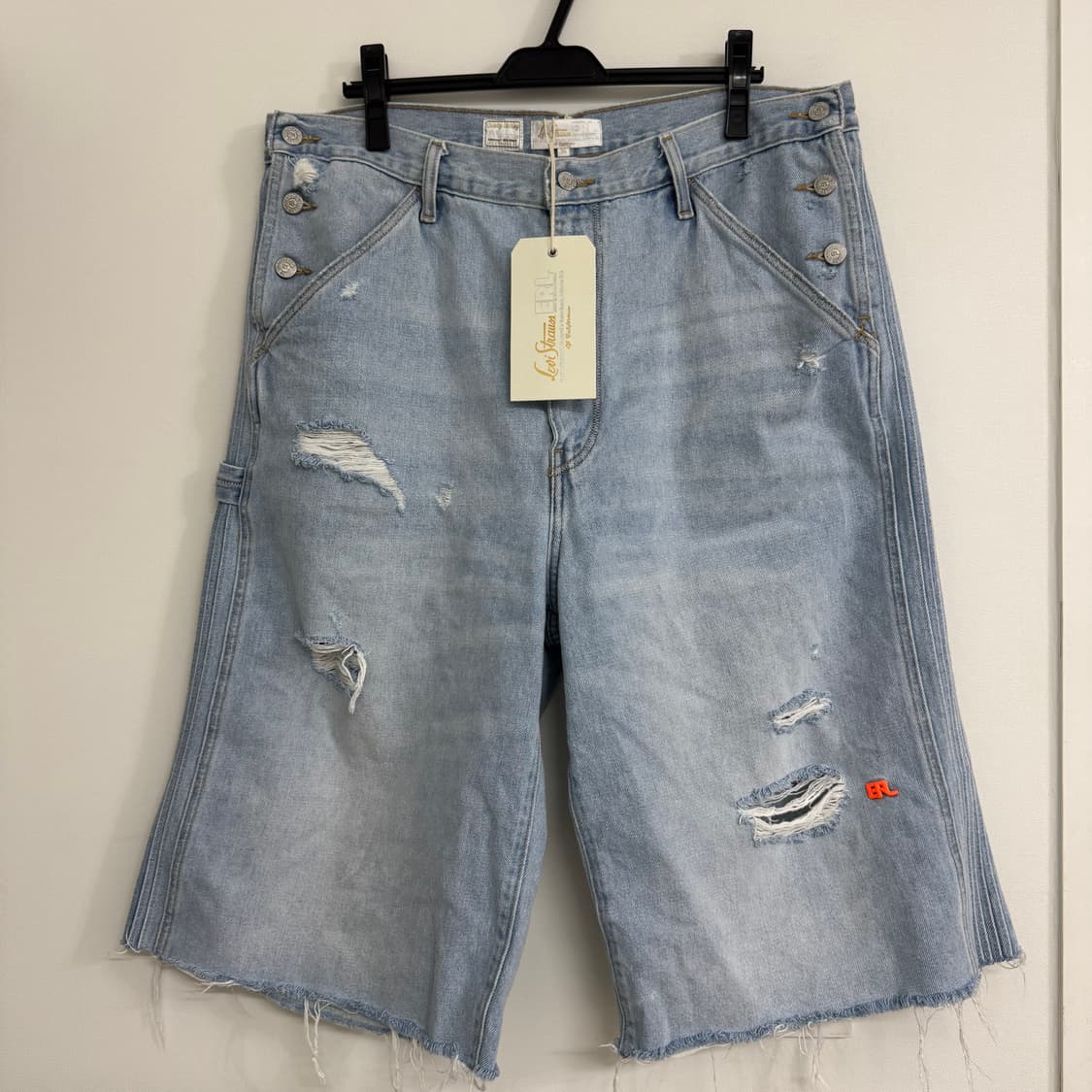 ERL x Levis 리바이스 데님 쇼츠  상품이미지1