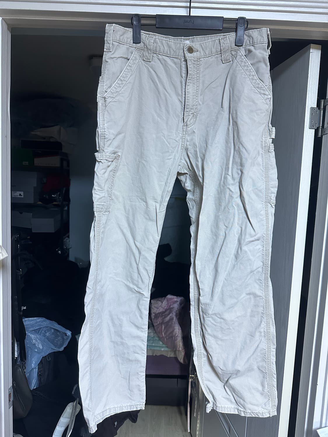 [34x32] 칼하트 B151 TAN 카펜터 팬츠 상품이미지1