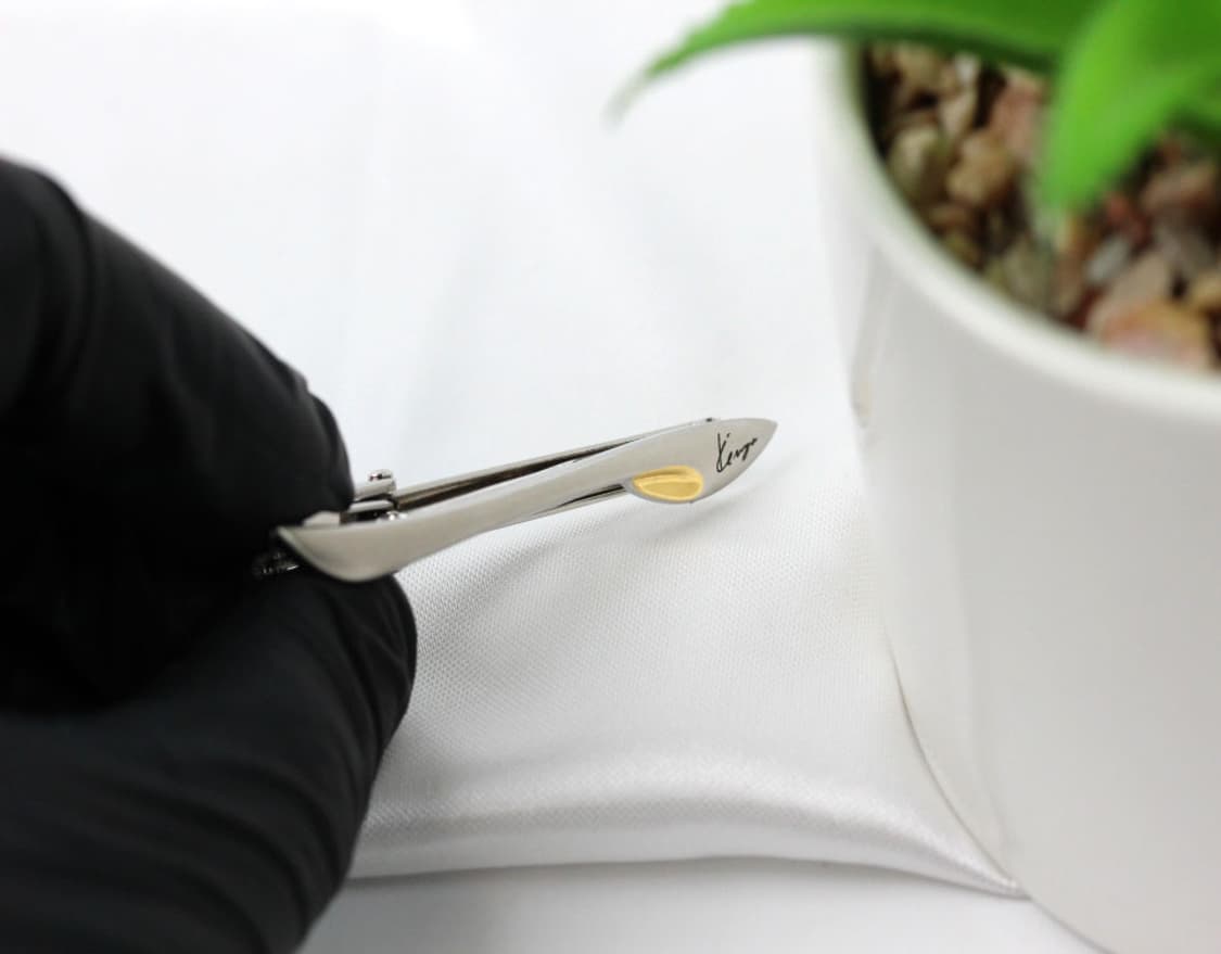 겐조 A등급 5.4cm 남자 명품 넥타이핀 커프스 세트 상품이미지6