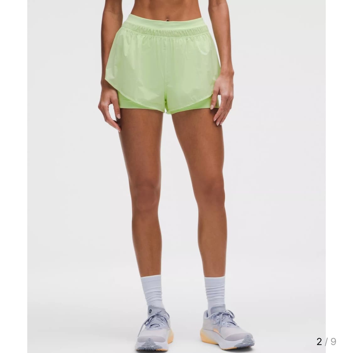 lululemon 룰루레몬 투명 2-in-1 하이라이즈 쇼츠 3" 상품이미지2