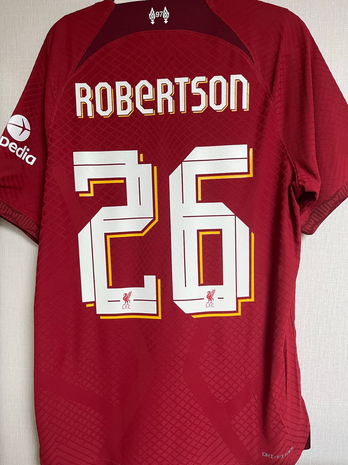 22-23 리버풀 홈 adv 로버트슨 상품이미지1