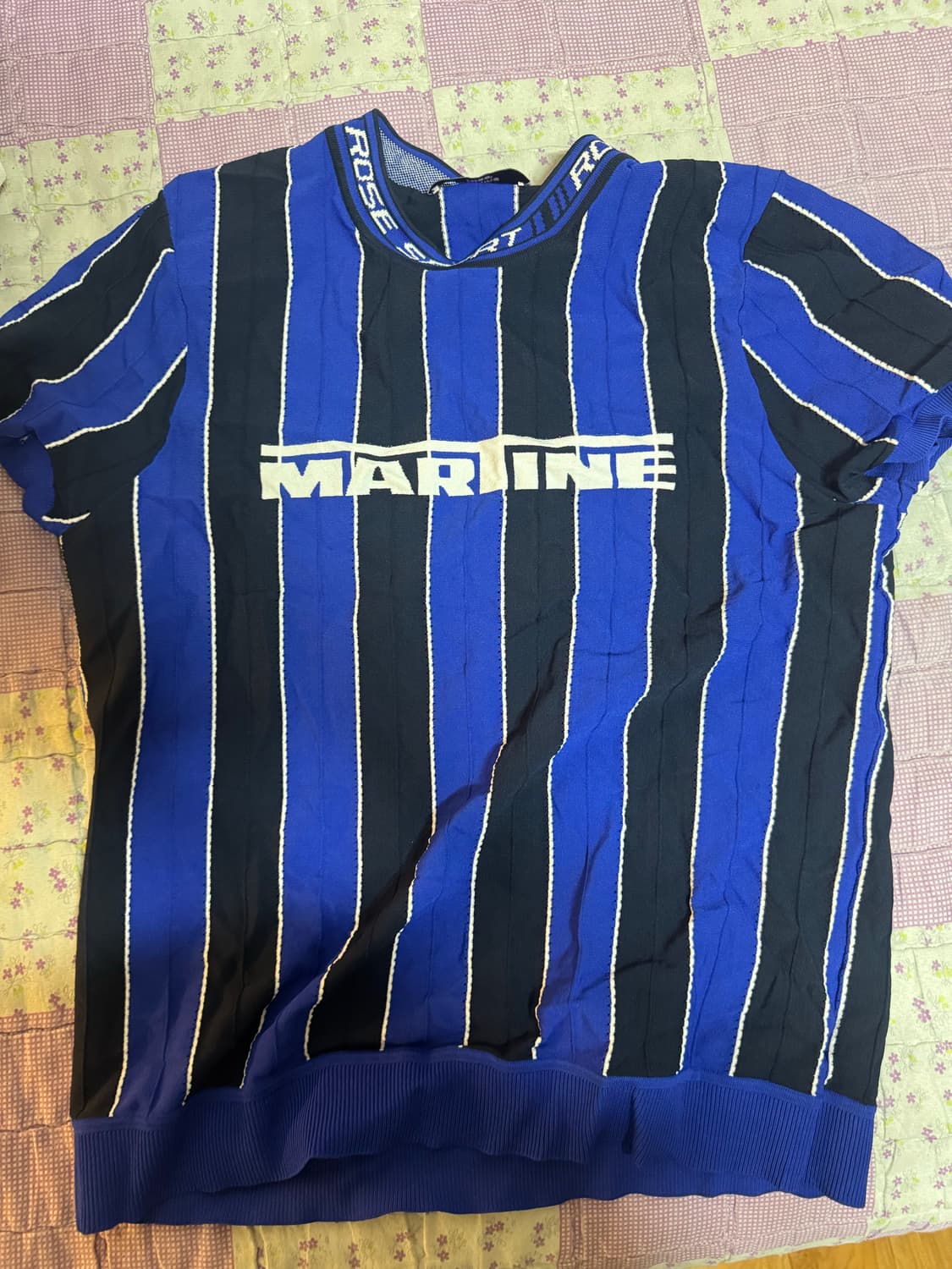 마틴로즈 로고 타이트 티셔츠 L 상품이미지2