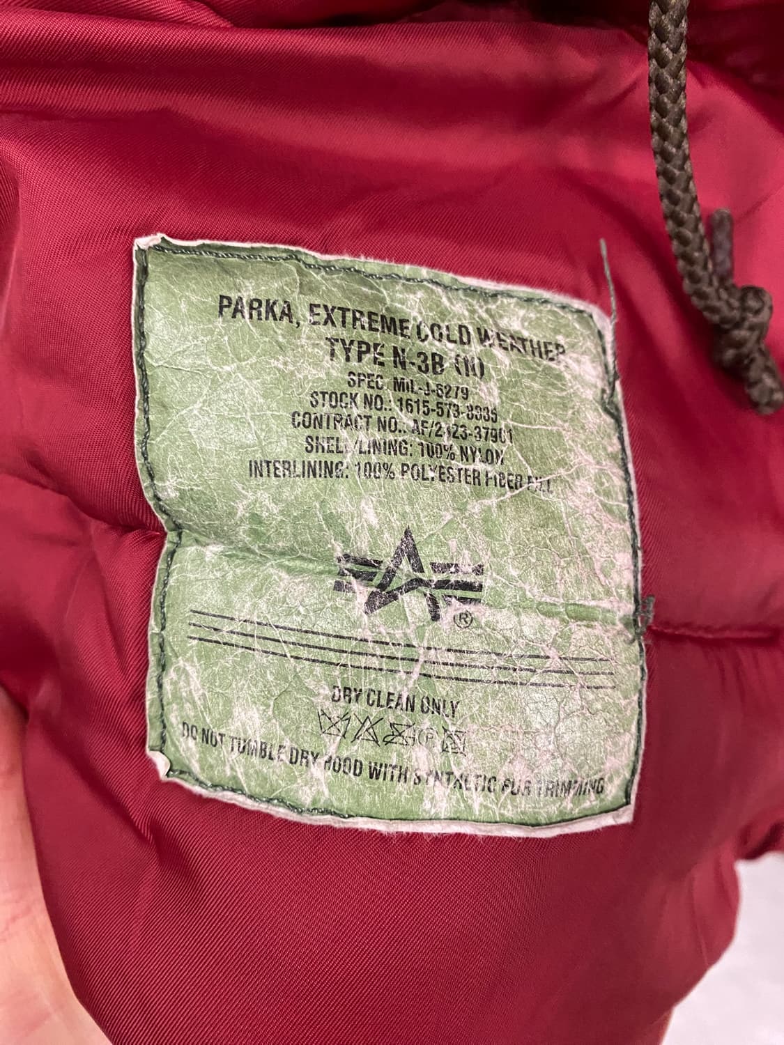 알파인더스트리 N-3B PARKA 상품이미지9