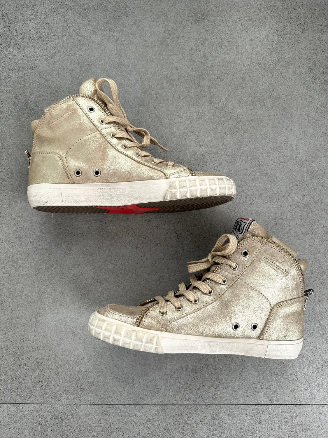 Ash 쉐이크 지퍼 하이탑 스니커즈 상품이미지5