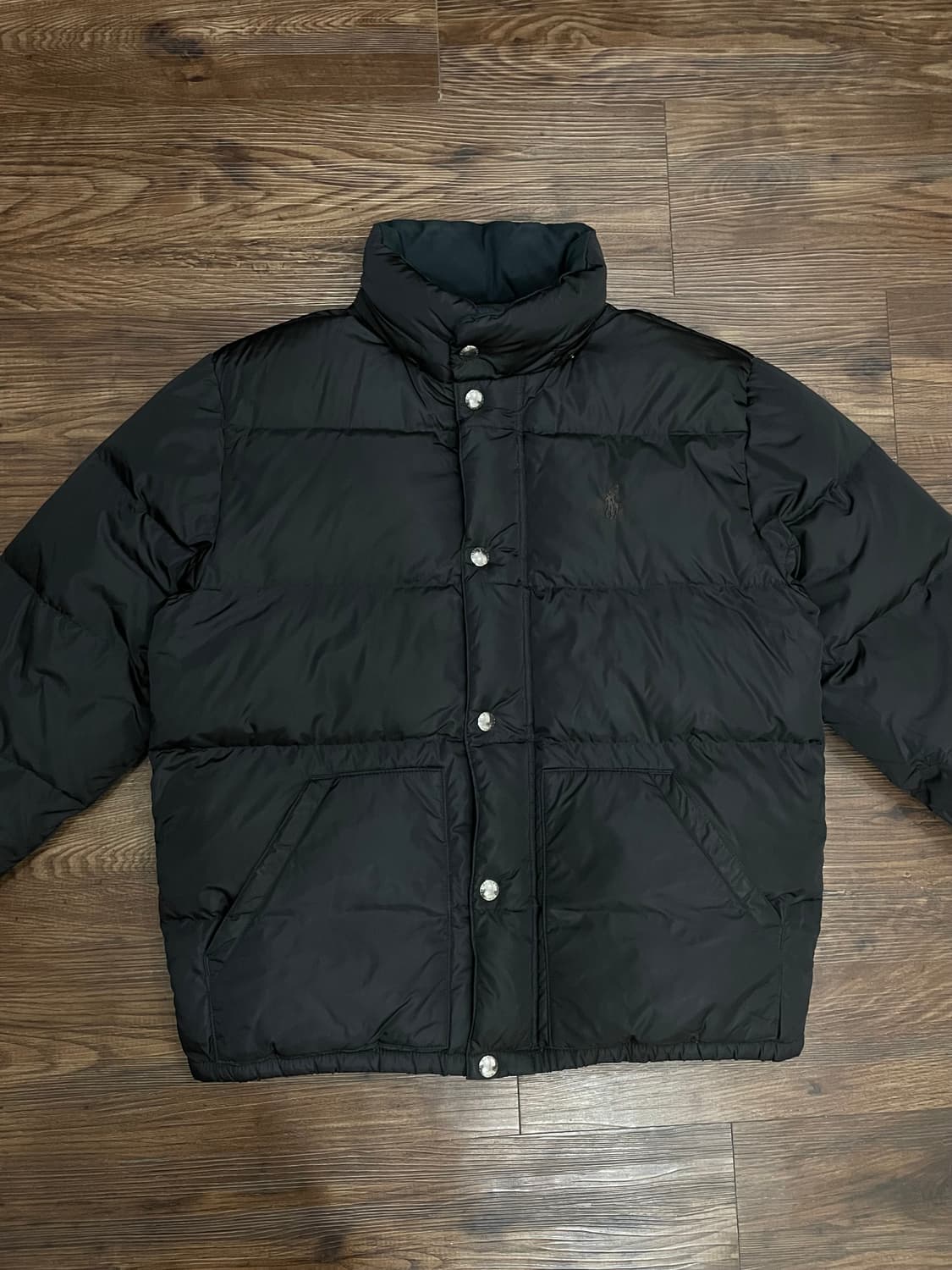 폴로 랄프로렌 구스다운 푸퍼 패딩 블랙 상품이미지3