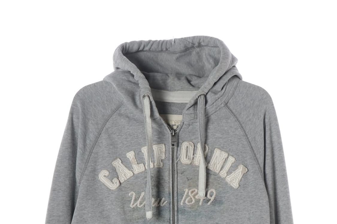 후아유 그레이 캘리포니아 후드 집업 L 상품이미지3