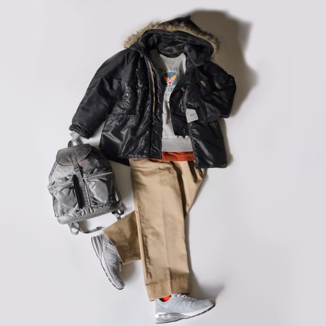 유나이티드카 버즈릭슨 N-3B 블랙 M(97-103)사이즈 상품이미지2