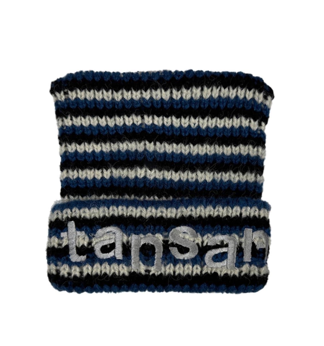 탄산마그네슘 로고 캣 비니 블루 스트라이프 상품이미지1