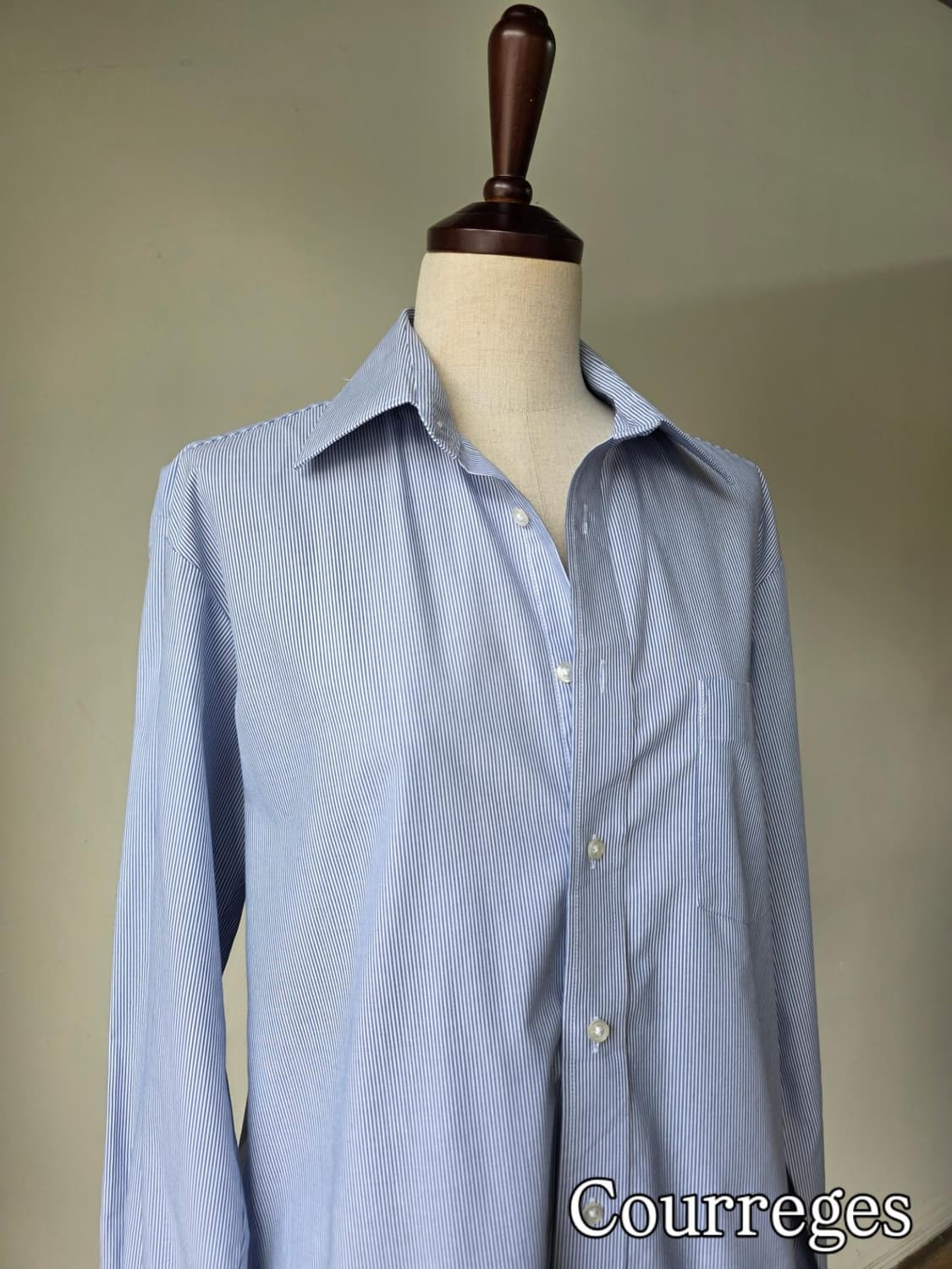 Courreges 꾸레쥬 옴므 스트라이프 셔츠 상품이미지1