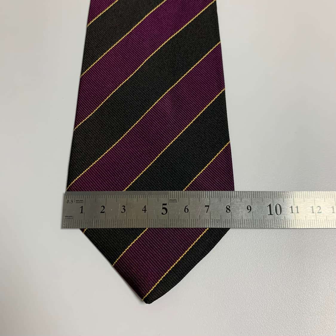 타카시마야 x 미켈슨 런던 콜라보 실크넥타이 영국제 A등급 상품이미지9