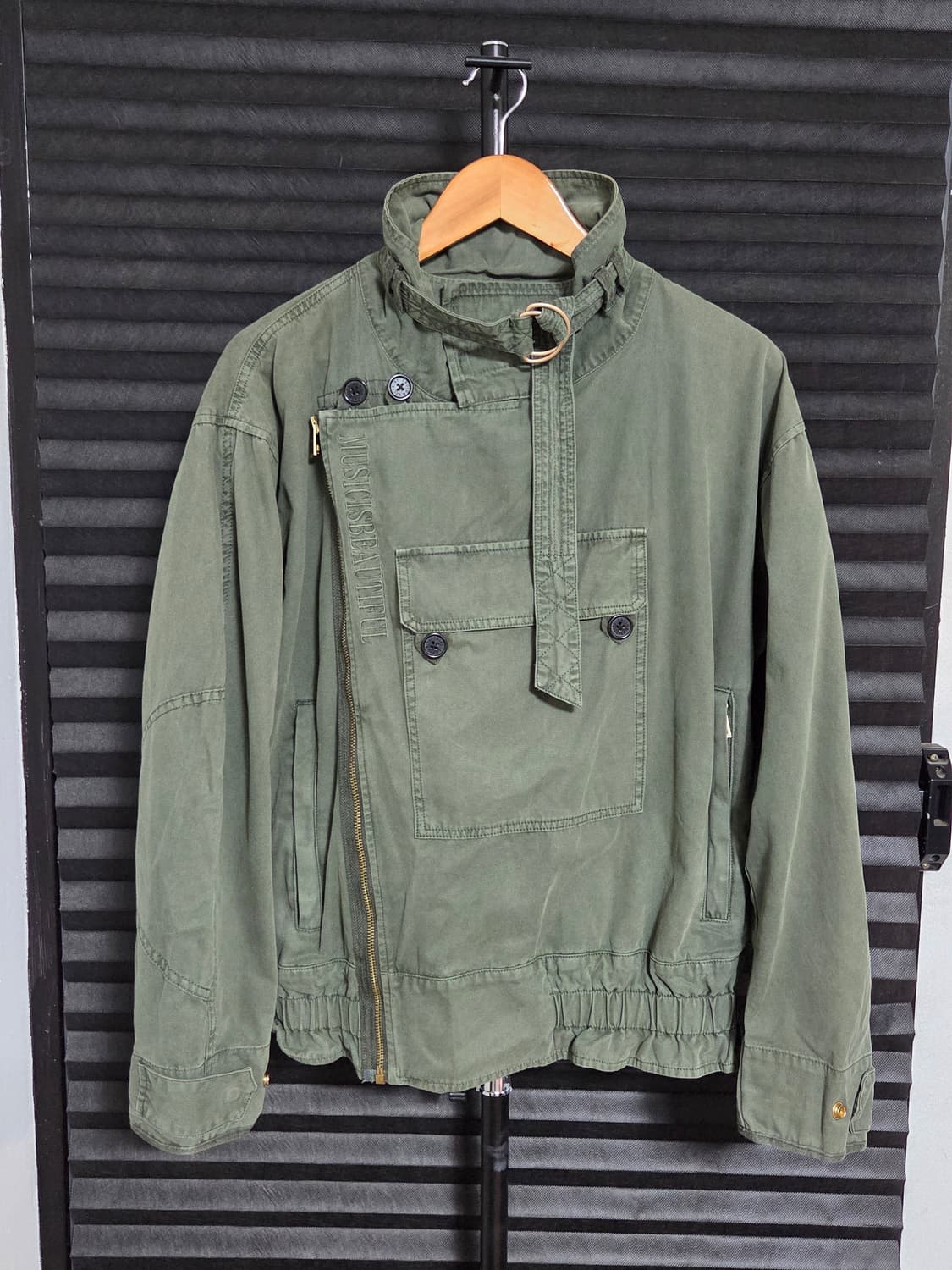 [쟈딕앤볼테르] 언발란스 밀리터리 야상 자켓 | 00174 상품이미지1