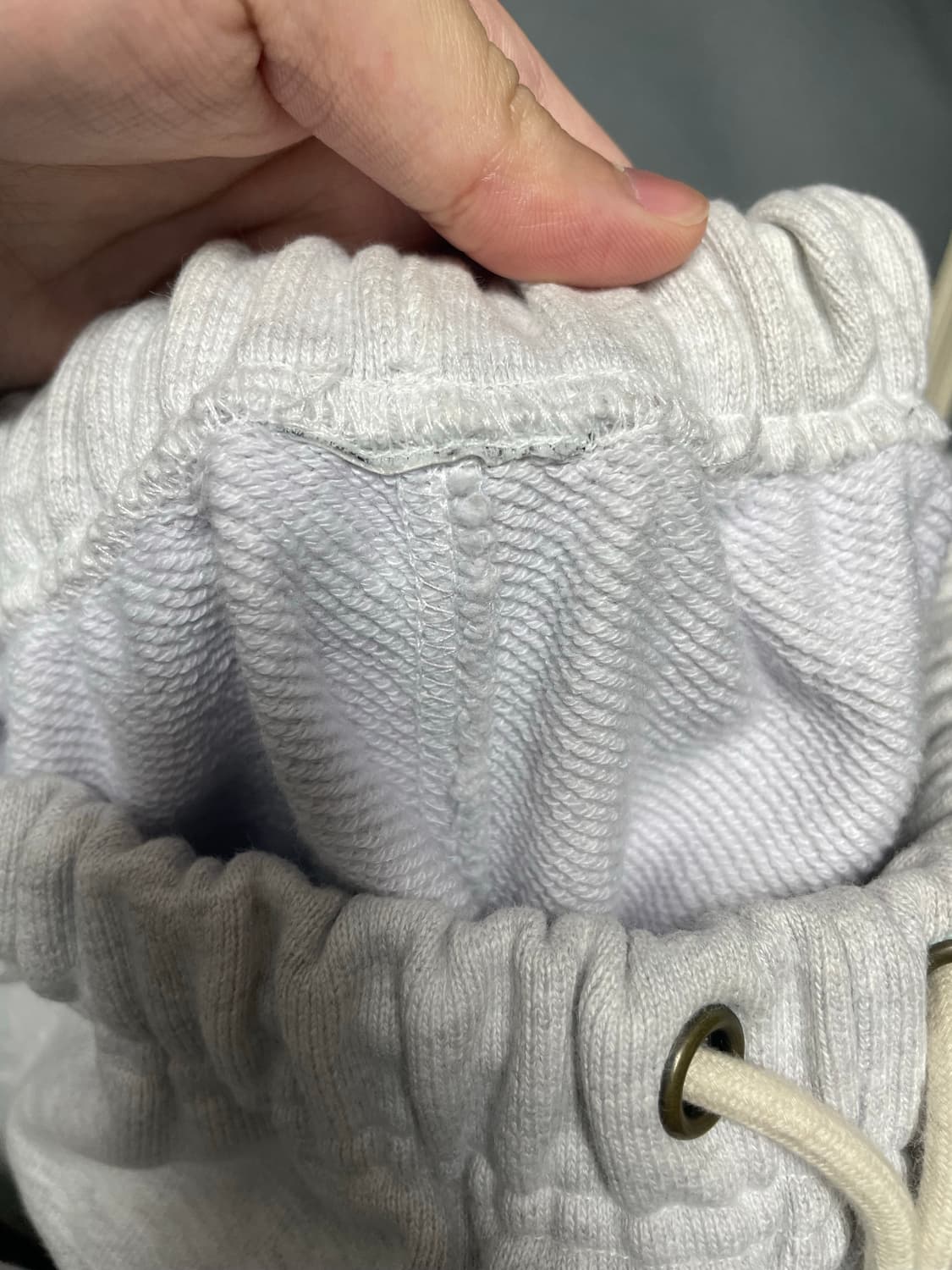 아웃스탠딩 스웻팬츠 1%MELANGE GRAY Ssize 상품이미지5