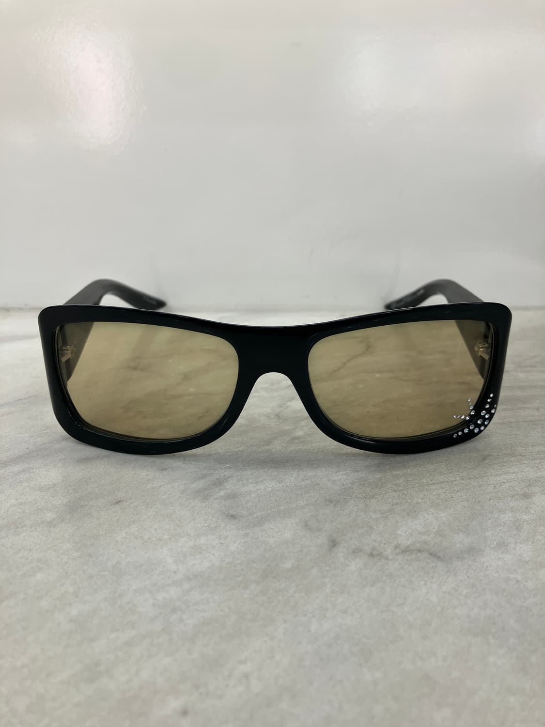 디올 Dior 크리스탈 블랙 스퀘어 선글라스 상품이미지6