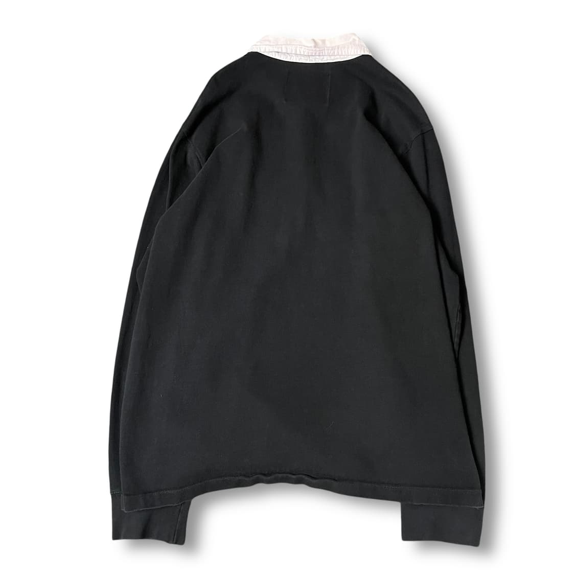 DENVER HAYES 블랙 pk 카라 단가라 긴팔 티셔츠 2XL 상품이미지2