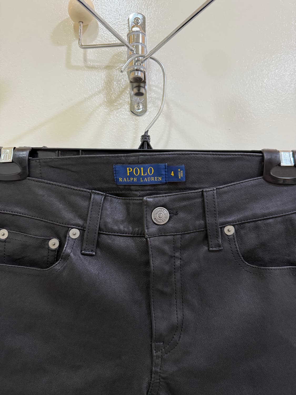 폴로랄프로렌 레더 팬츠 정품 상품이미지2