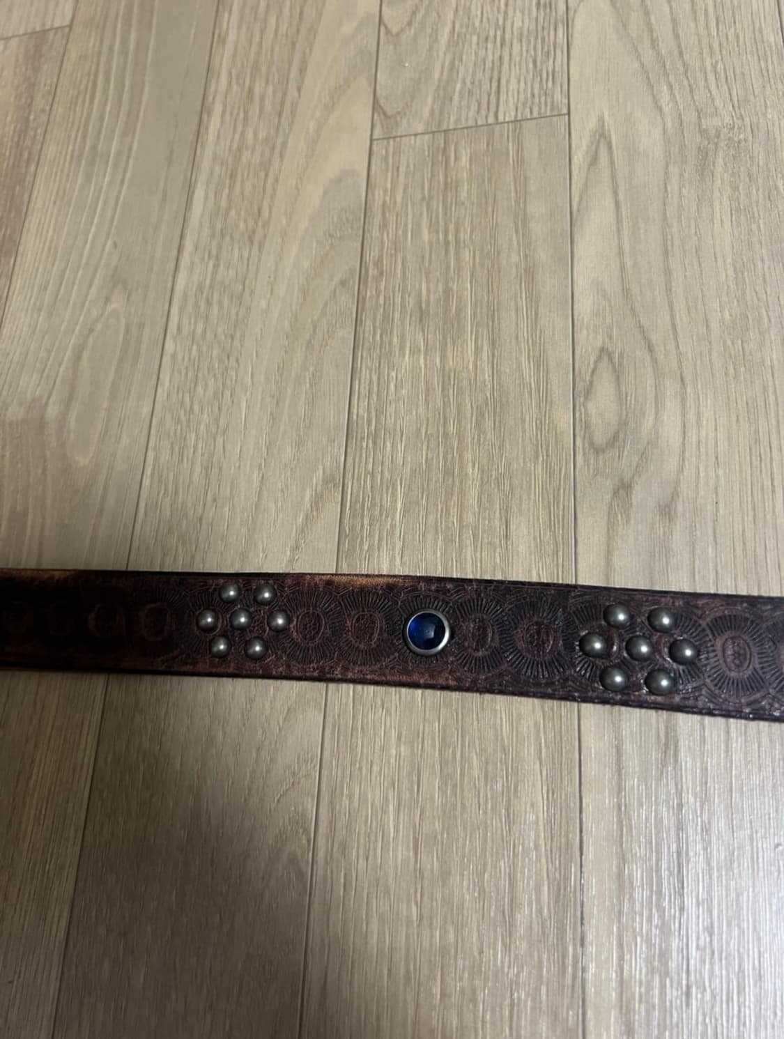 RRL 더블알엘 라스코 스터드 레더 벨트 30 상품이미지4