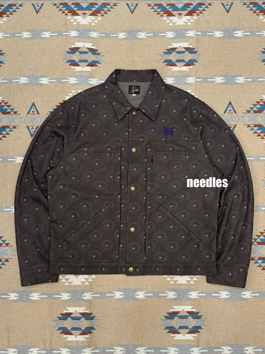 [L] 니들스 패니진 자켓 브라운 상품이미지1