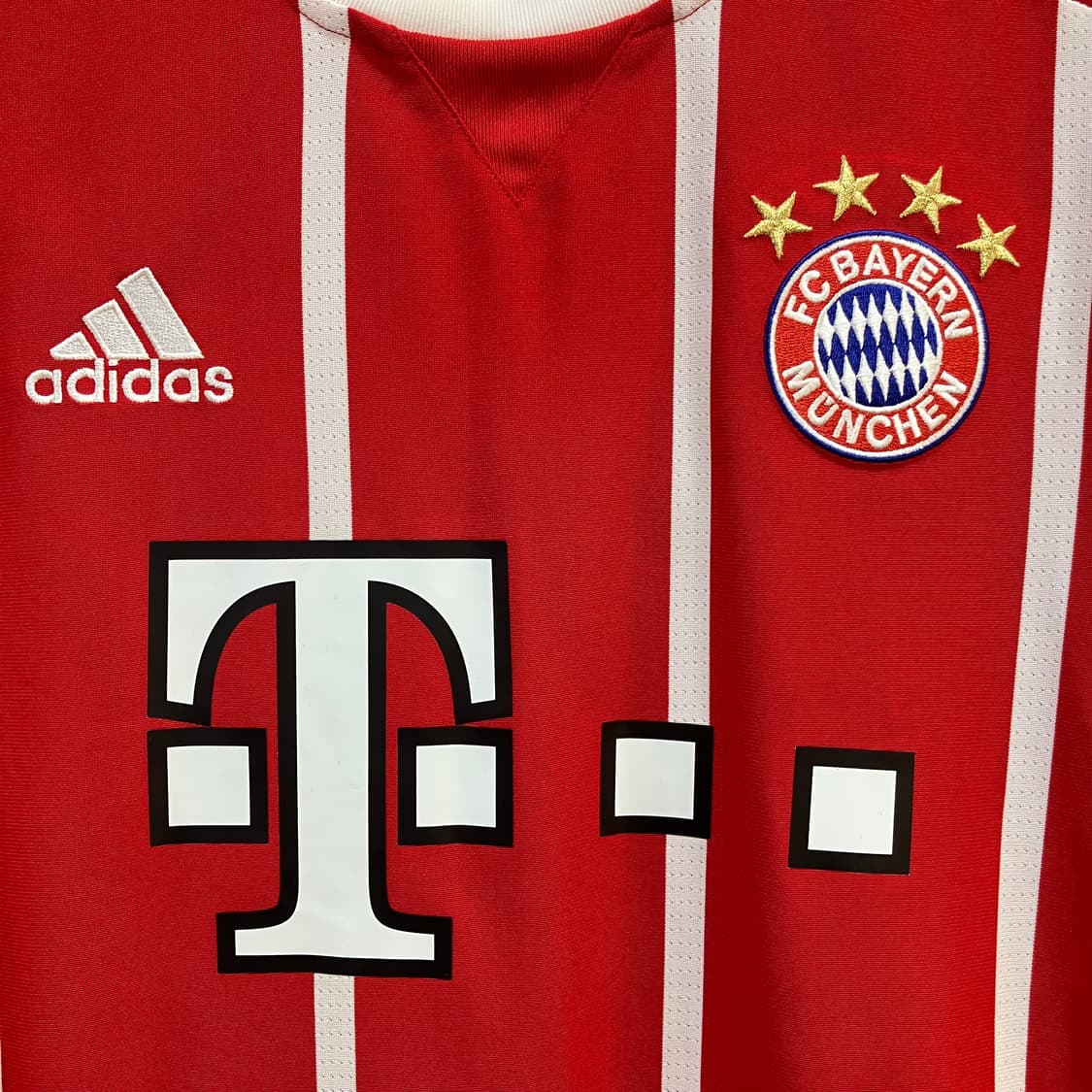 17-18 아디다스 바이에른 뮌헨 레반도프스키 홈 유니폼 XL 상품이미지4